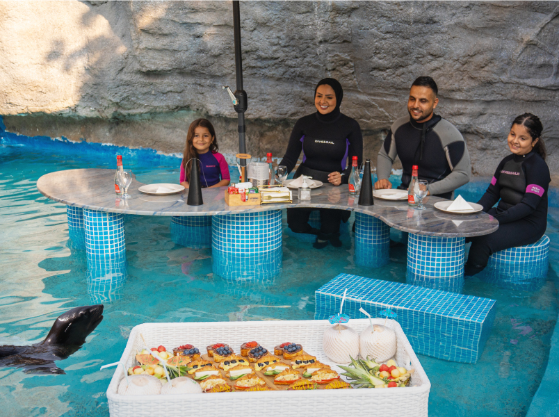 Breakfast with Sea Lions